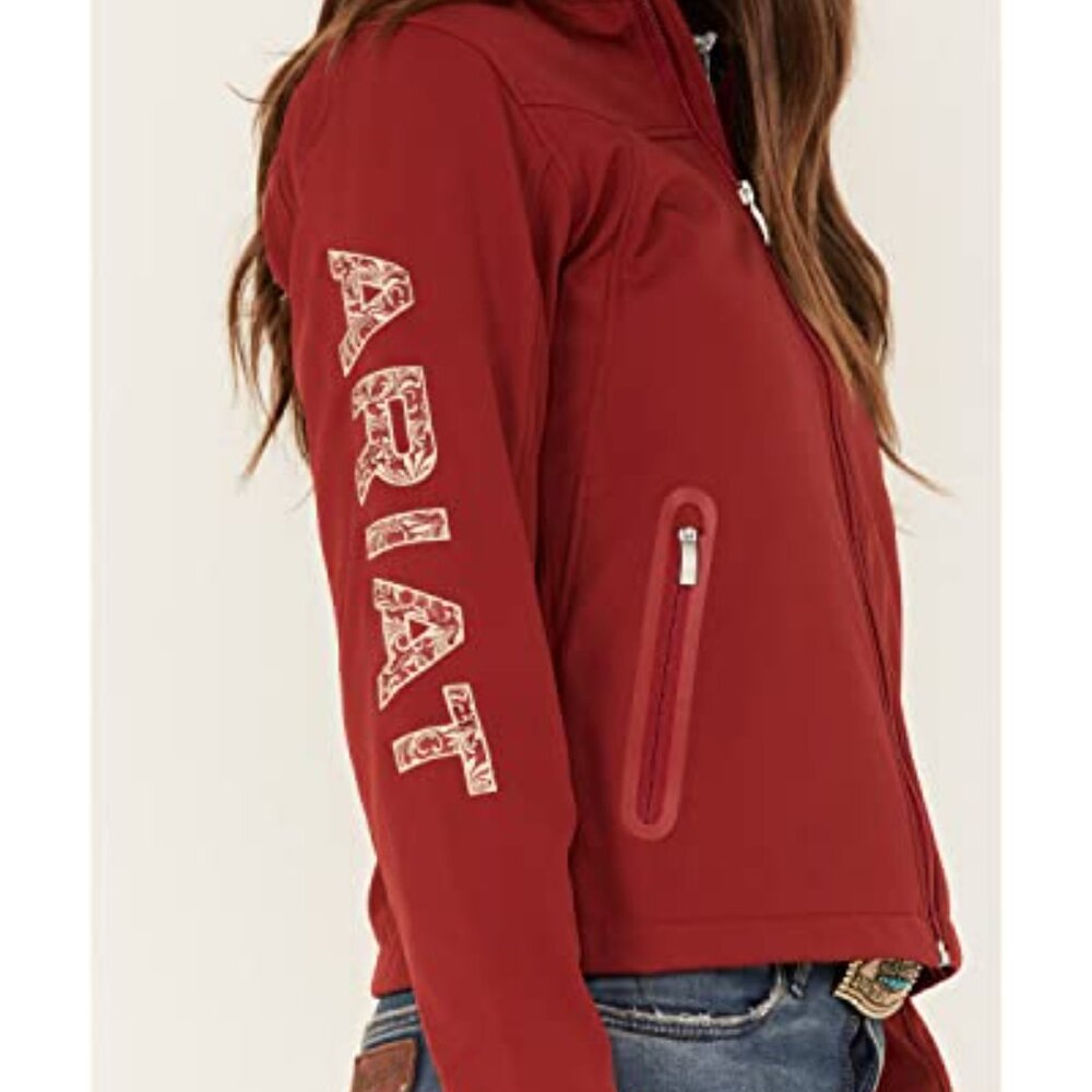 Wind Water Resistant Softshell Jacket Team Color … - image 4